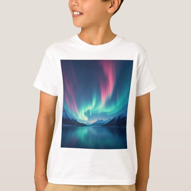 Icelandic Aurora T-Shirt (Front)
