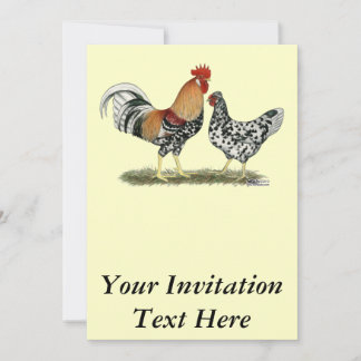 Icelandic Chickens Invitation