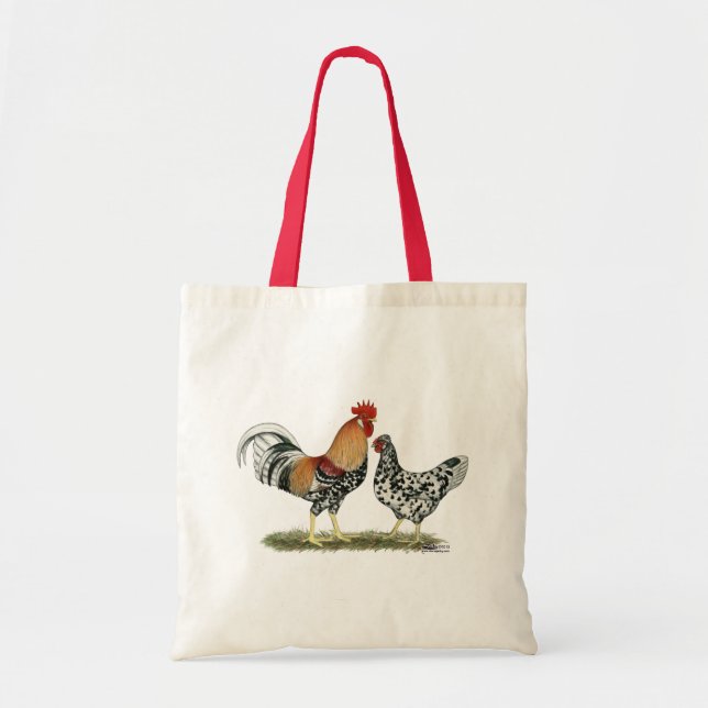 Icelandic Chickens Tote Bag (Front)
