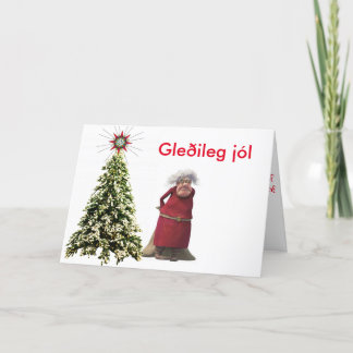 Icelandic Christmas Card
