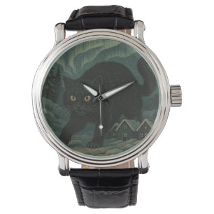 Icelandic Christmas yule Cat  Watch