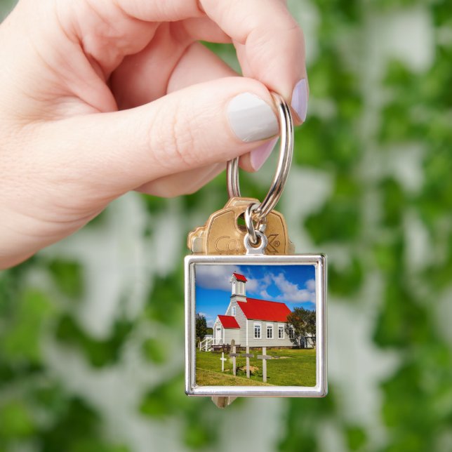 Icelandic Church Key Ring (Hand)