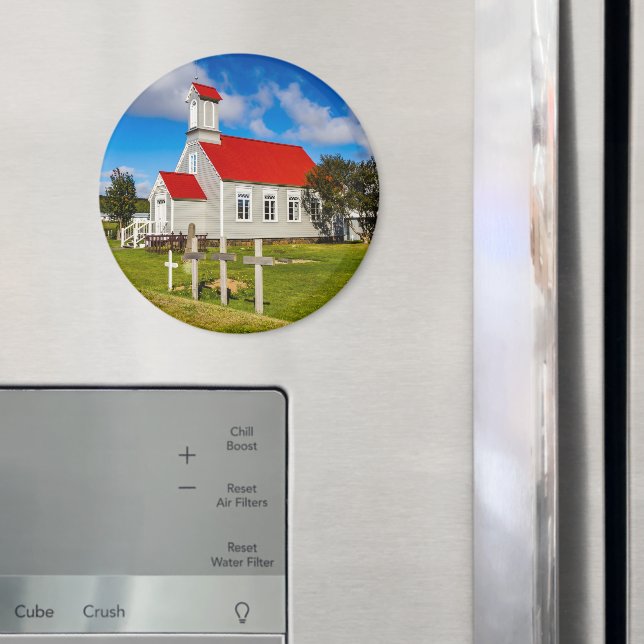 Icelandic Church Magnet (In Situ (Fridge))