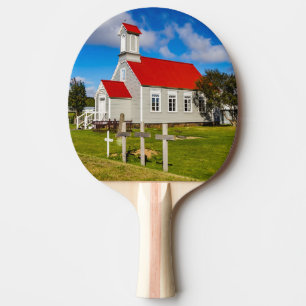 Icelandic Church Ping Pong Paddle