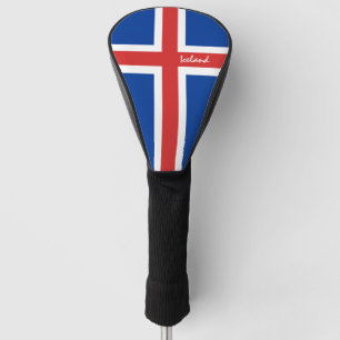 Icelandic Flag & Golf Iceland sports Covers /clubs