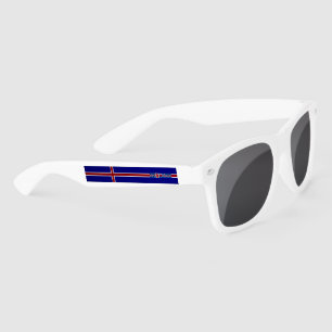 Icelandic flag sunglasses