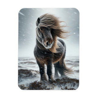 Icelandic Horse In its Element Magnet