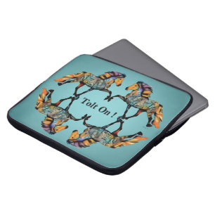 Icelandic Horse Pop Art ~ Tolt On ! Laptop Sleeve