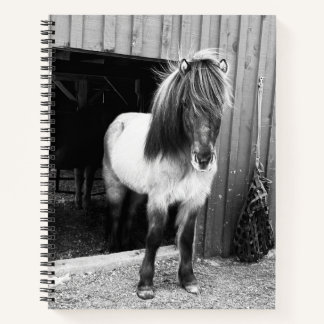 Icelandic Horse spiral notebook