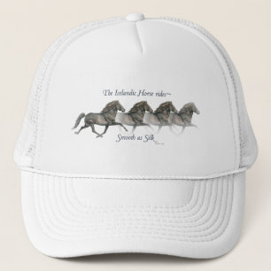 Icelandic horses are smooth as Silk ~ Ball cap