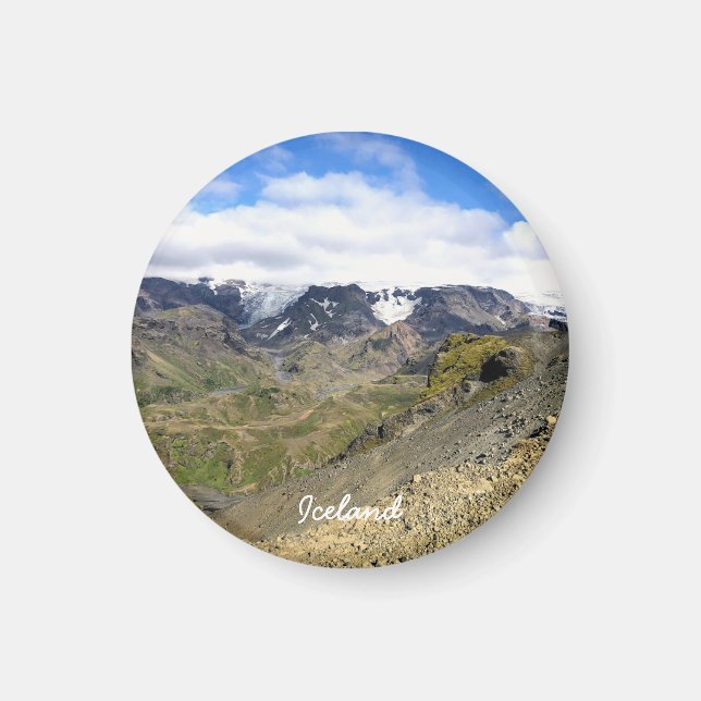 Icelandic landscape magnet (Front)