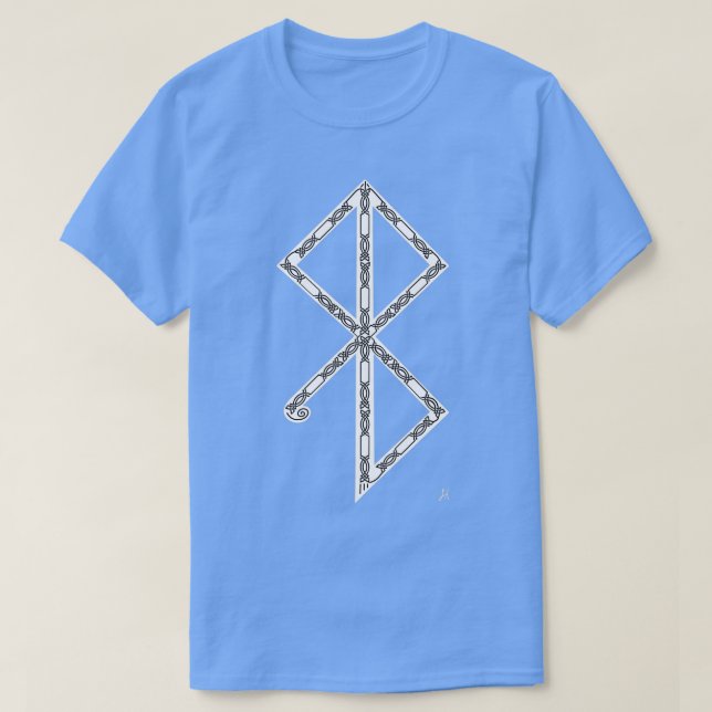 Icelandic magical stave peace T-Shirt (Design Front)