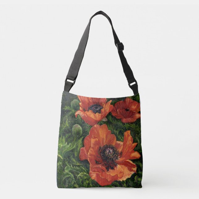 "Icelandic Poppies" Tote Bag (Front)