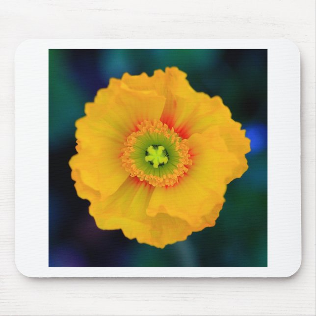Icelandic Poppy Mouse Pad (Front)