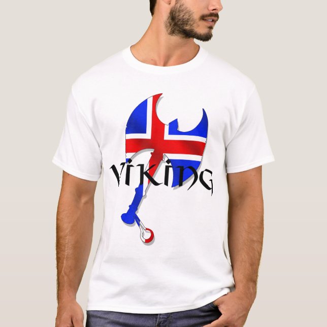 Icelandic Viking gifts for Iceland lovers worldwid T-Shirt (Front)