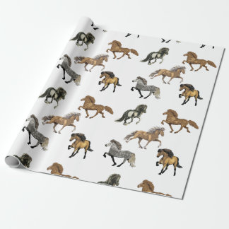 Icelandic's in Gait Wrapping Paper