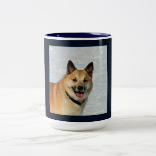 IcelandicSheepdog20150904 Two-Tone Coffee Mug
