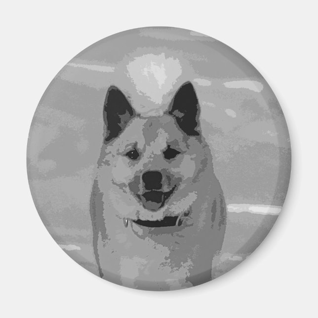 IcelandicSheepdog20151204 Magnet (Front)