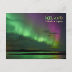Iceland's Northern Lights Postcard