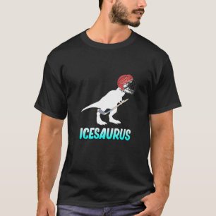 Icesaurus Ice Hockey Player Expert Coach Sport  Gr T-Shirt
