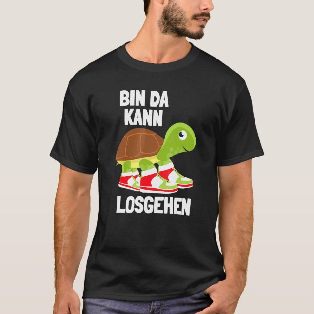 Ich Bin Da Kann Losgehen Turtle Sneakers Zu Lät Ko (Front)