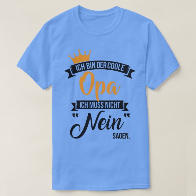 Ich bin der coole opa 2 T-Shirt (Design Front)