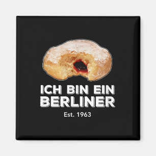 Ich Bin Ein Berliner Speech Jelly Doughnut Wall Co Magnet