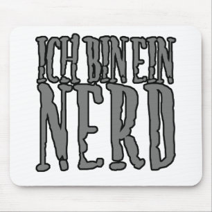 Ich Bin Ein Nerd Mouse Pad