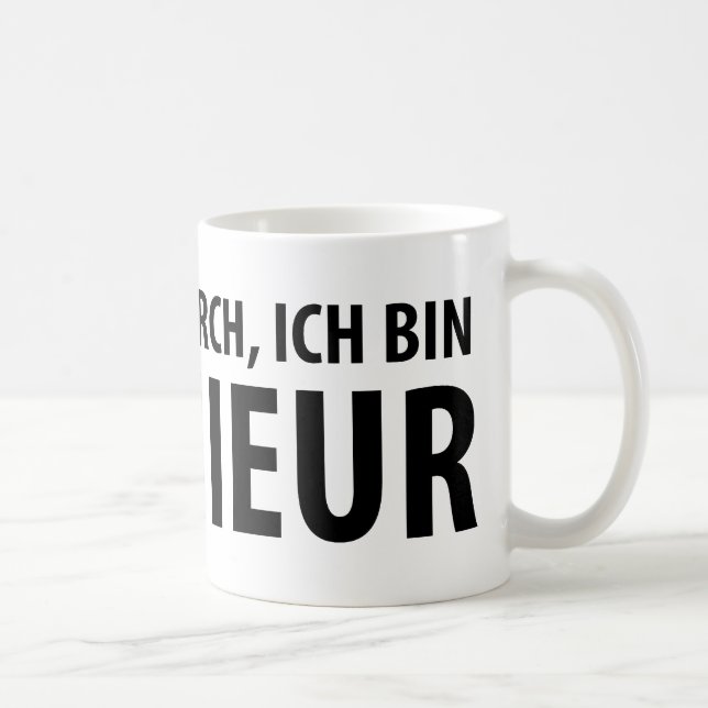 Ich bin Ingenieur icon Coffee Mug (Right)