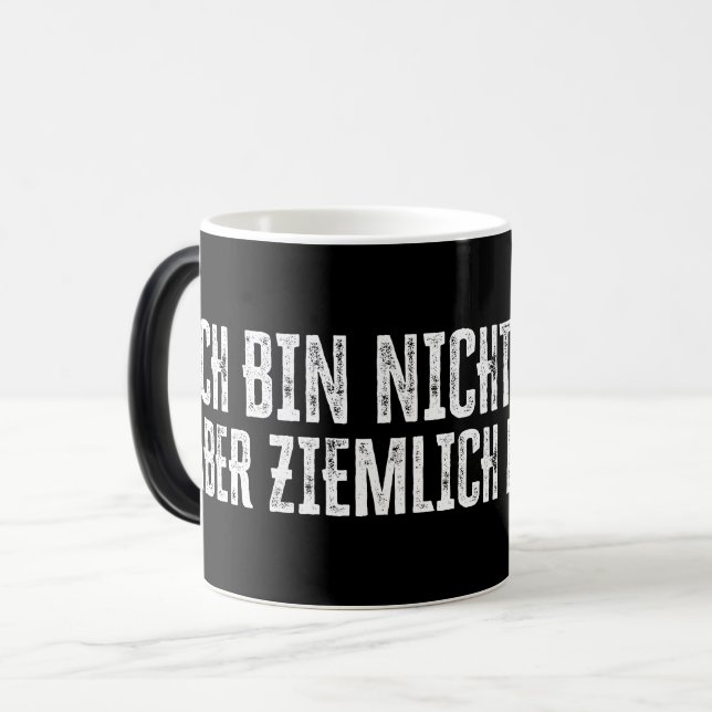 Ich bin nicht perfekt – aber ziemlich nah dran! magic mug (Front Left)