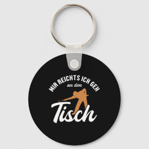 Ich Geh An Den Tisch Billiards Snooker Billiards  Key Ring