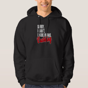 Ich Habe Pläne Crabbing Statement Outfit Hoodie
