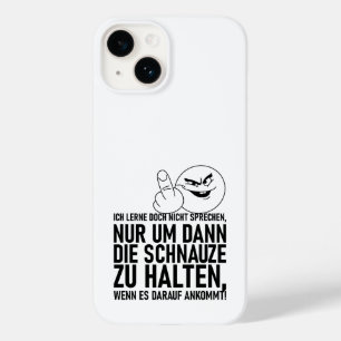 ICH LERNE DOCH NICHT SPRECHEN Case-Mate iPhone 14 CASE