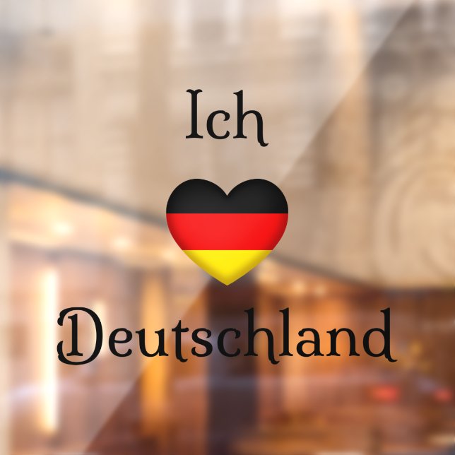 "Ich Liebe Deutschland" I Heart Germany  (Sheet 2)