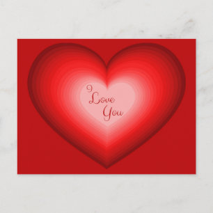 Ich liebe Dich - Liebesgrüße aus dem Briefkasten! Postcard