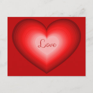 Ich liebe Dich - Liebesgrüße aus dem Briefkasten! Postcard
