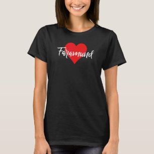 Ich Liebe Faramund Vorname  Liebe Herz T-Shirt