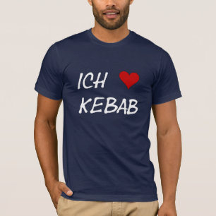 Ich Liebe Kebab I love kebab Deutsche German T-Shirt