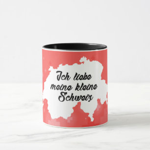 Ich liebe meine kleine Schweiz Mug