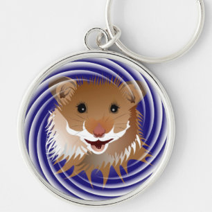 Ich liebe meinen kleinen Hamster Key Ring