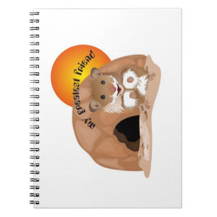 Ich liebe meinen kleinen Hamster Notizheft Spiral Notebook