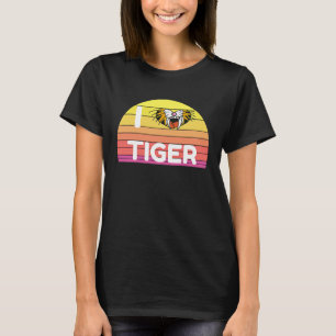 Ich liebe Tiger Wild Cat Animals Wilderness Africa T-Shirt