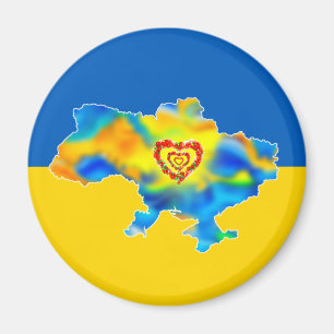 Ich liebe Ukraine Magnet