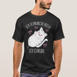 Ich Schnarche Nicht Ich Schnurre Saying Sleep Pyj T-Shirt