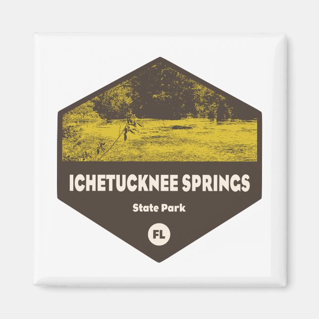 Ichetucknee Springs State Park Florida Magnet (Front)