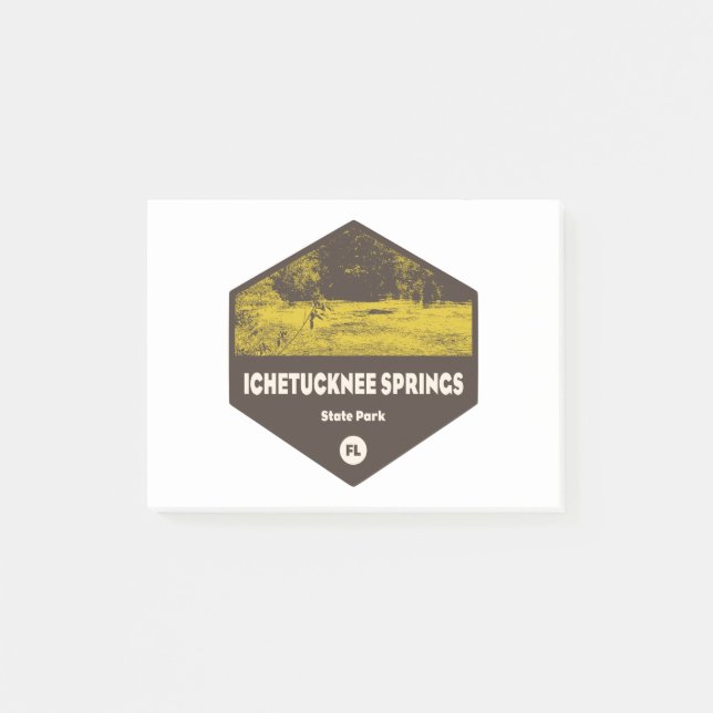 Ichetucknee Springs State Park Florida Post-it Notes (Front)