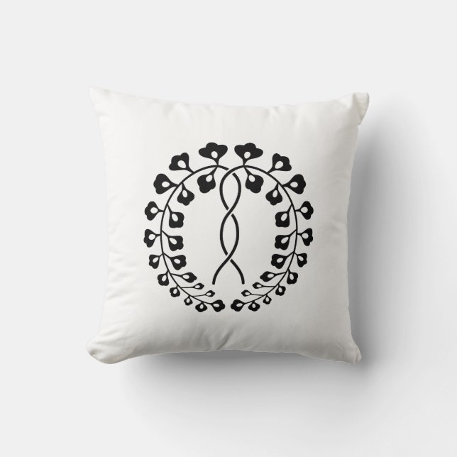 Ichijo wisteria cushion (Front)
