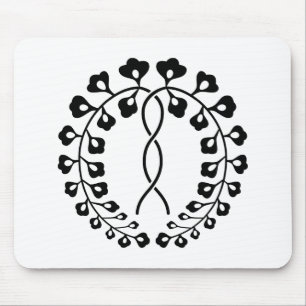 Ichijo wisteria mouse pad