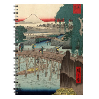 Ichikobu Bridge Spiral Notebook