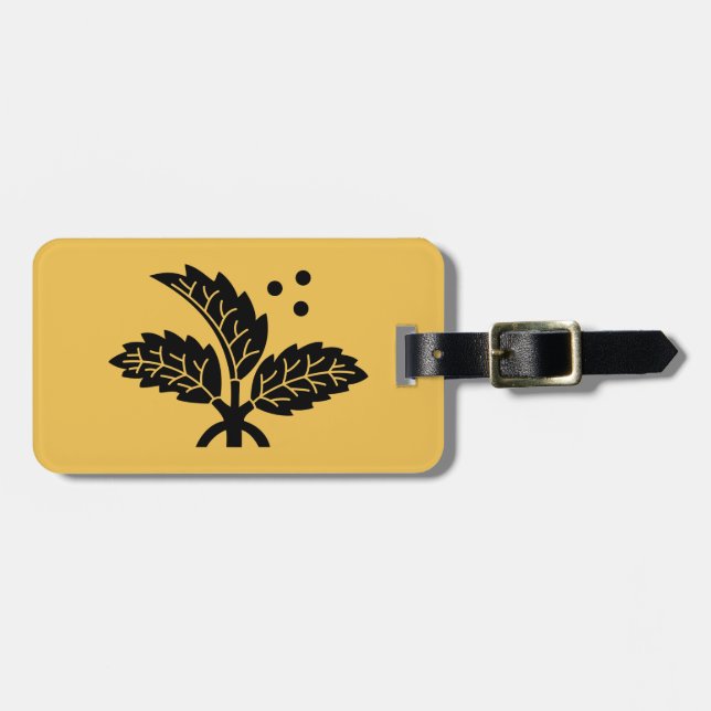 Ichinohashi Holly Luggage Tag (Front Horizontal)
